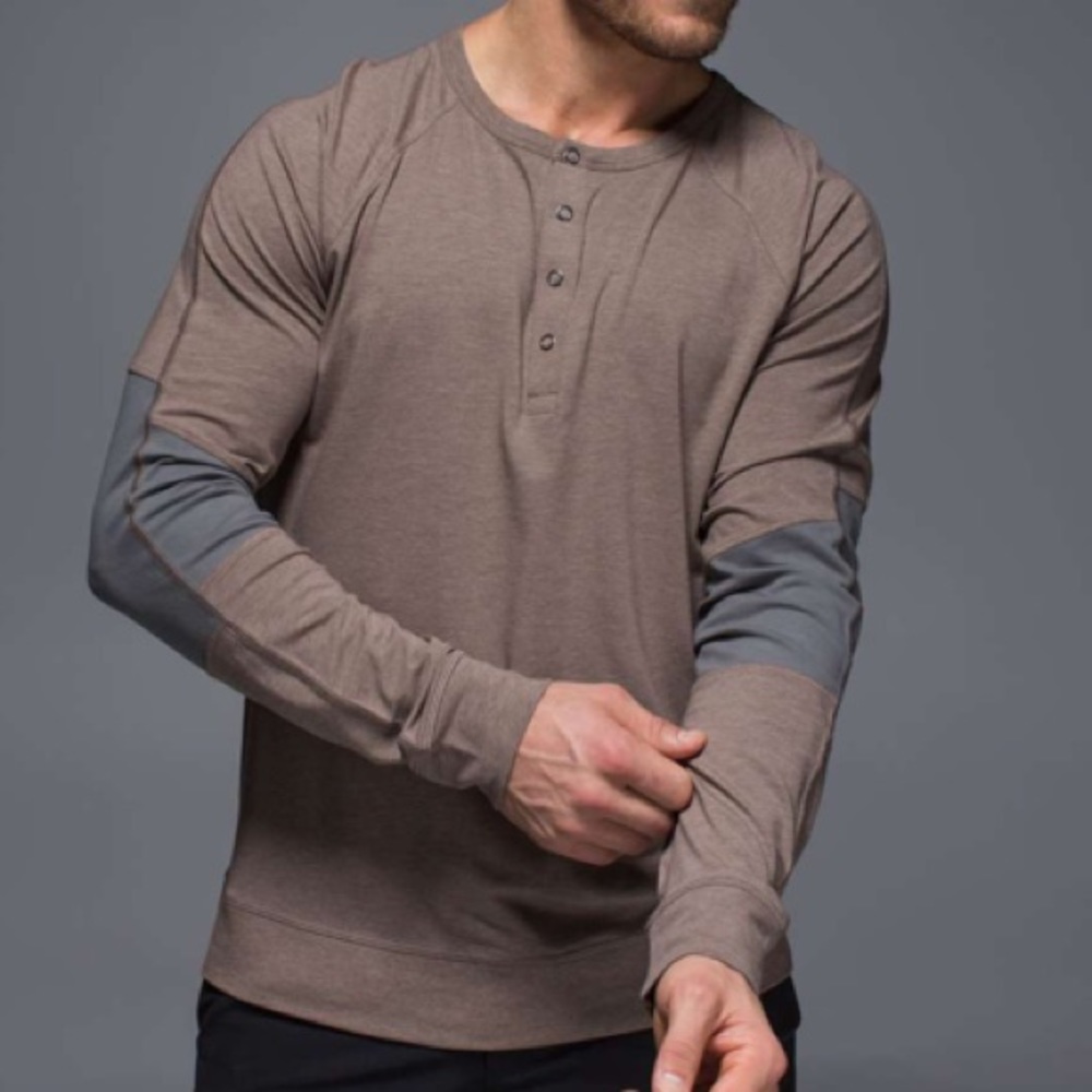 Lululemon Synth Long Sleeve Henley